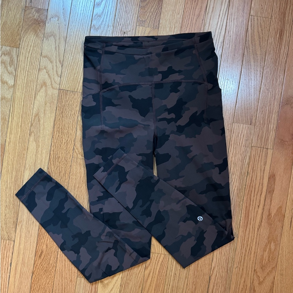 Lululemon Wundertrain high rise leggings with pockets
